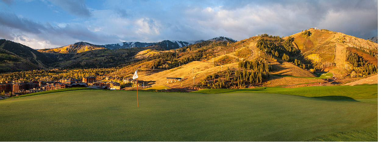 The Canyons Golf Club golf course, Park City Utah