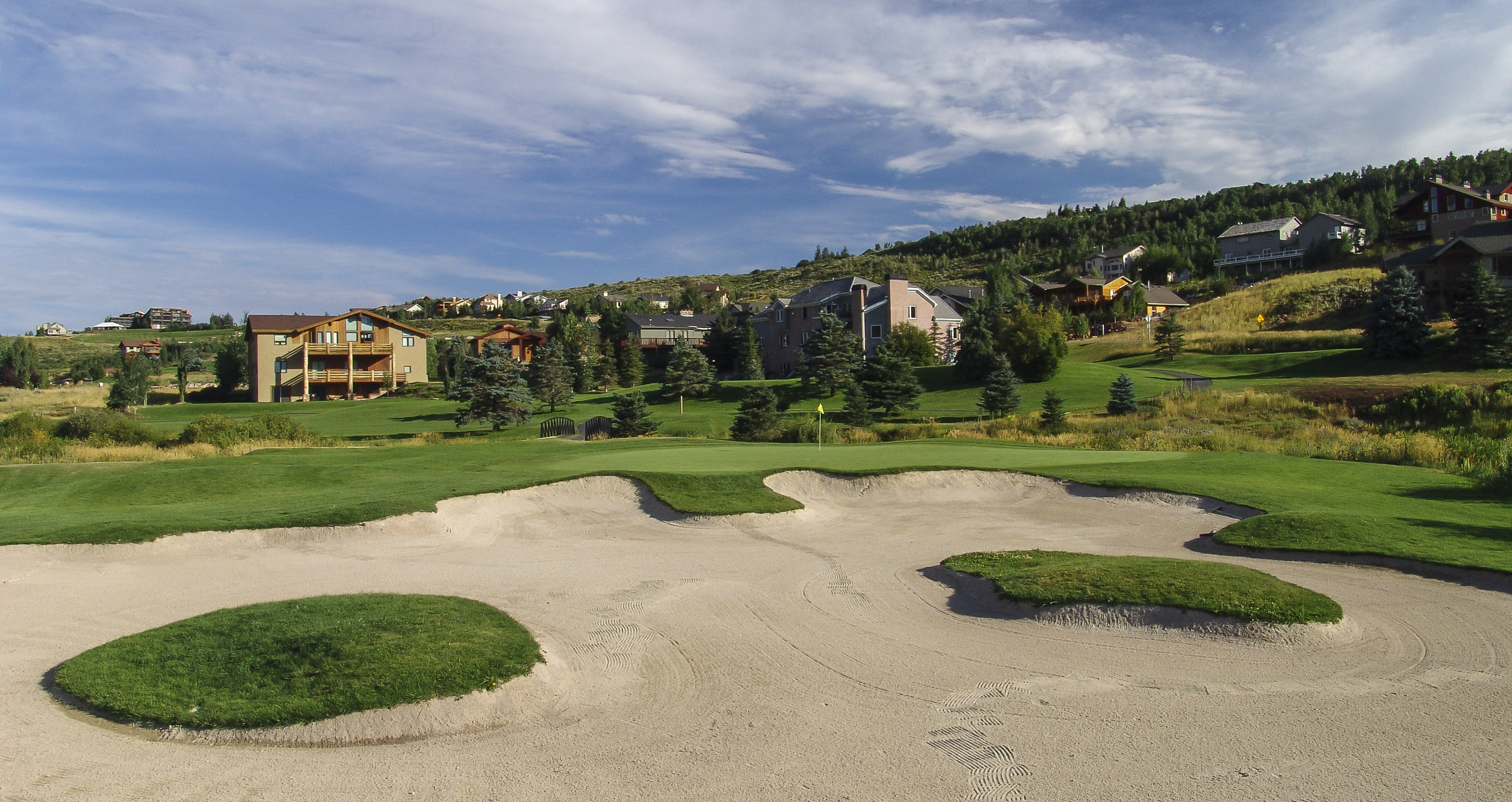 The Jeremy Golf & Country Club fairway, Park City, Utah
