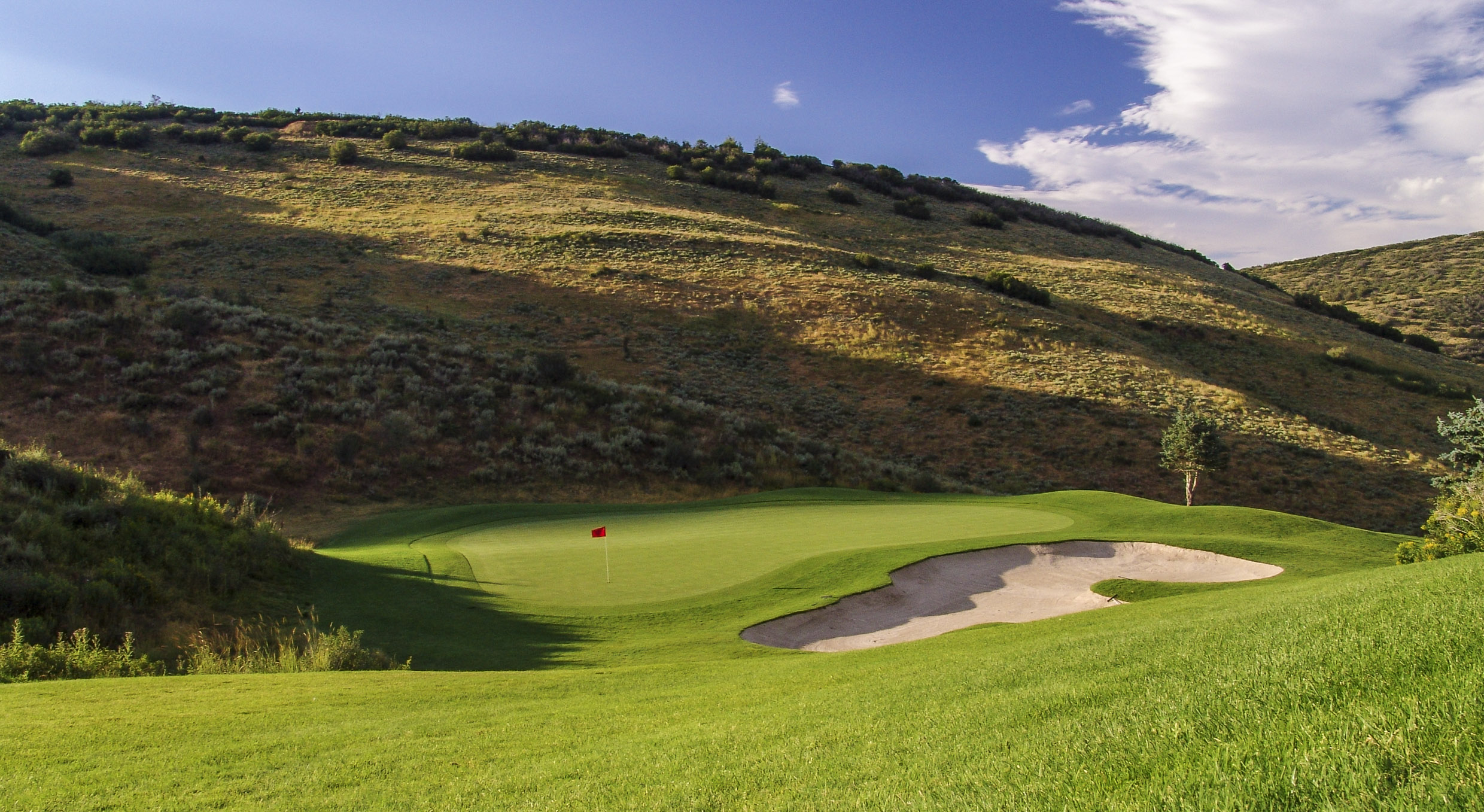 The Jeremy Golf & Country Club green complex, Park City, Utah