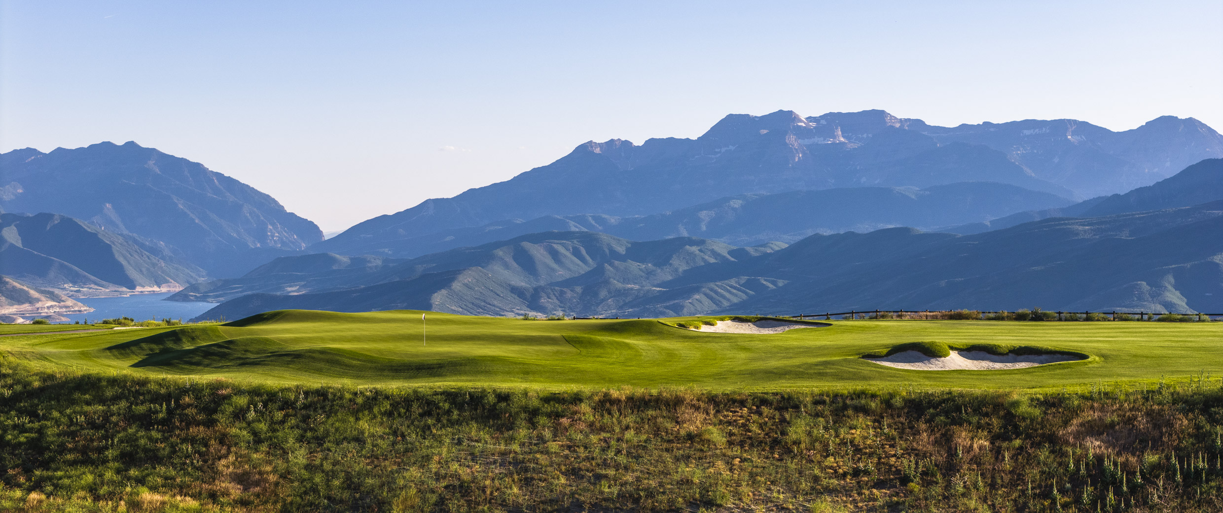 Skyline at Marcella Club, the Tiger Woods designed course on Jordanelle Ridge near Park City, Utah