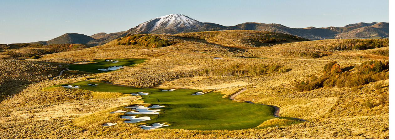 Painted Valley at Promontory golf course, Park City Utah