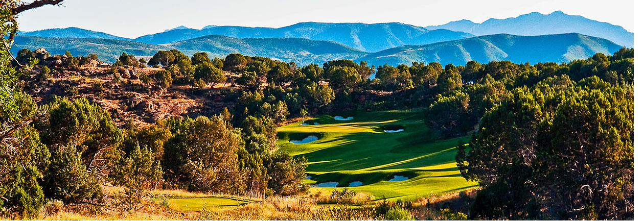 Red Ledges Golf Club golf course, Park City Utah